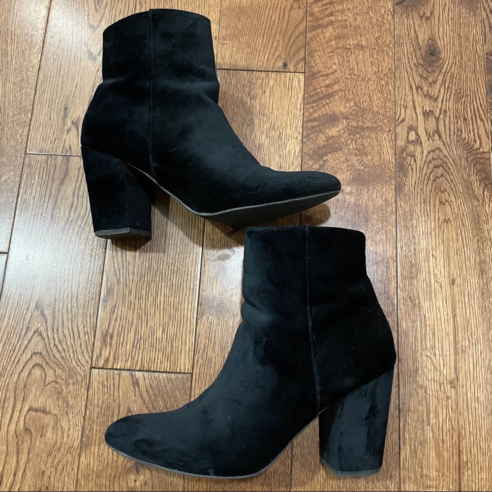 Velvet Booties